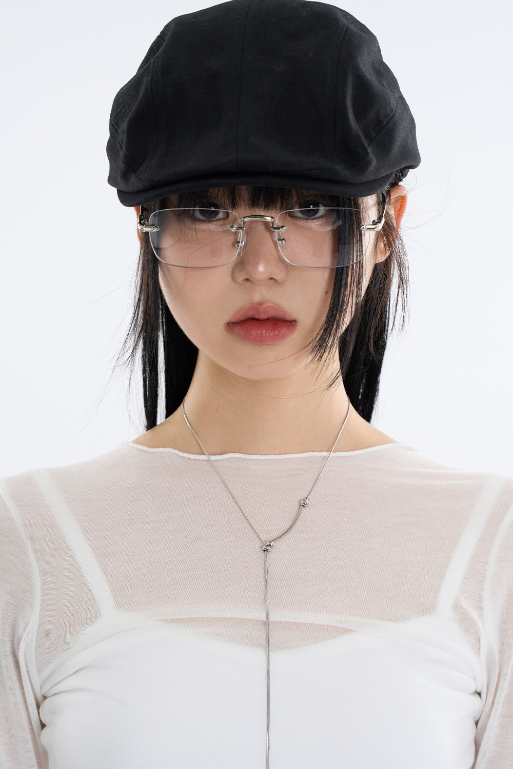 Com Square Rimless Glasses (unisex)