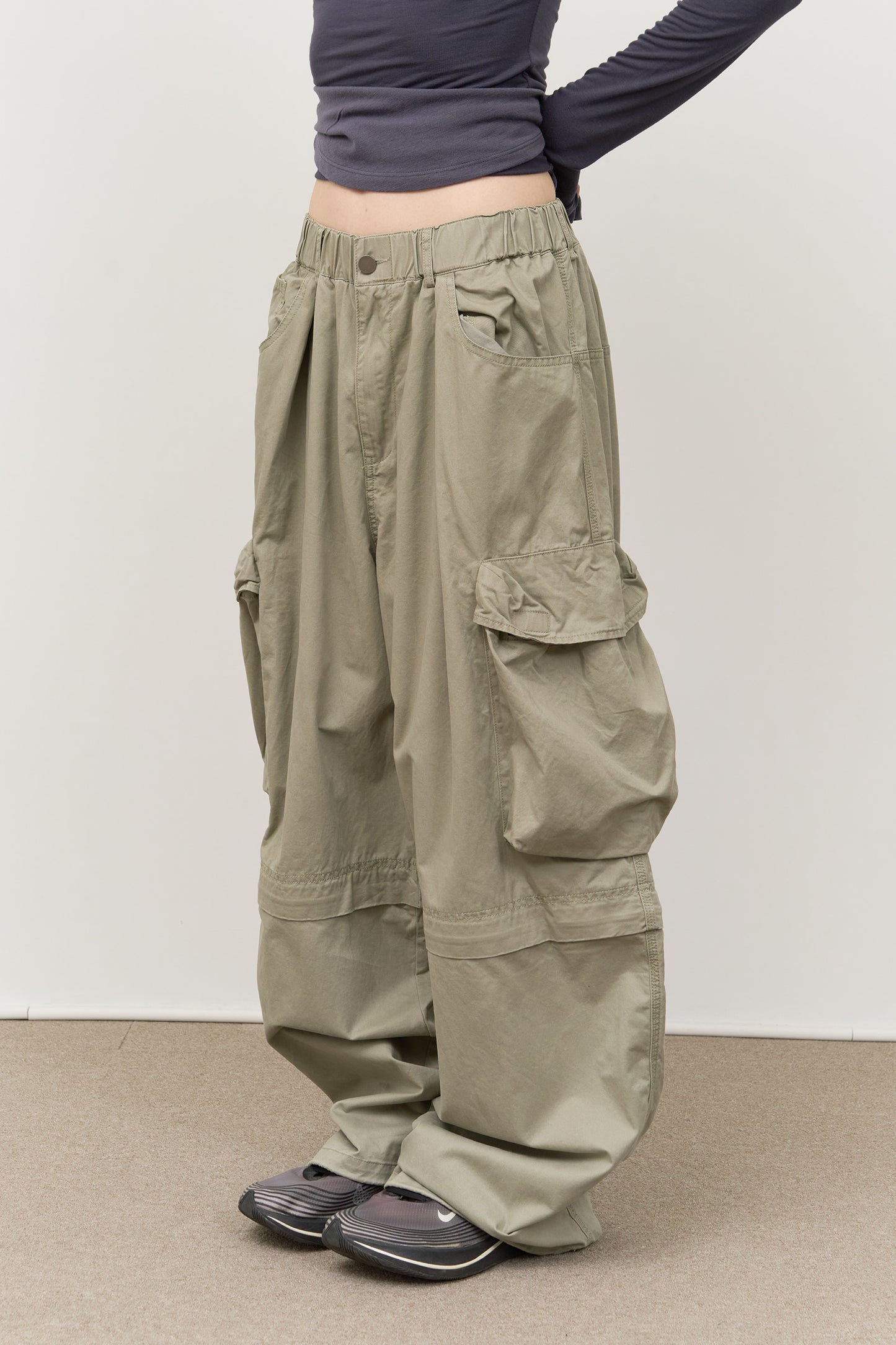 Premium Zip-off Cargo (Charcoal)