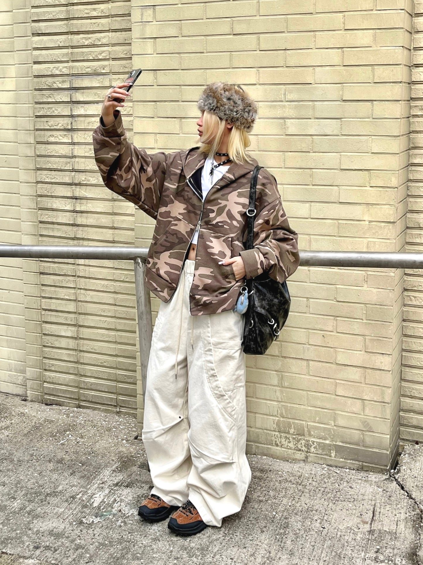 Camo Cloudy Zip Up (BEST!)