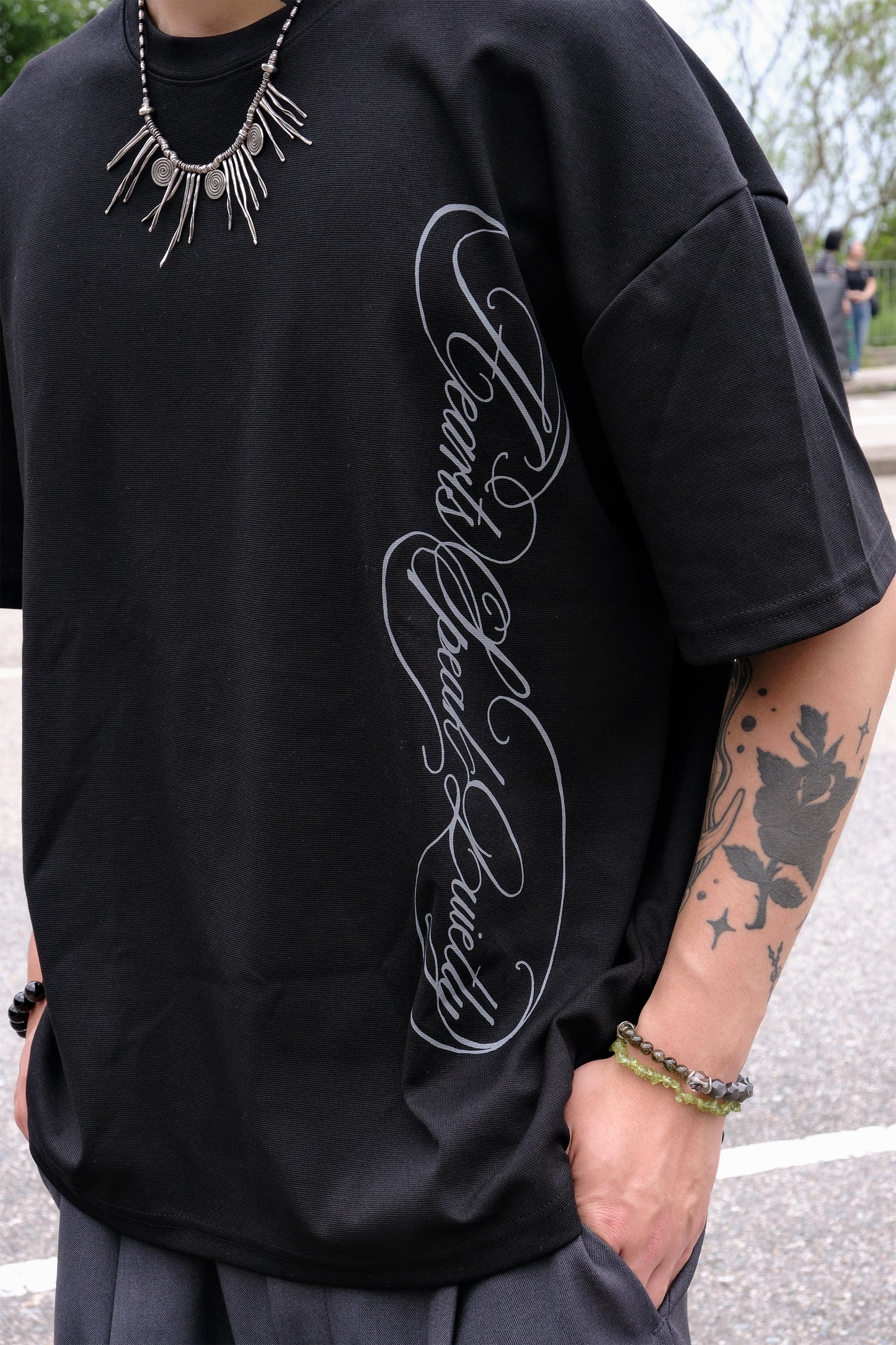 Calligraphy Tee (ivory)