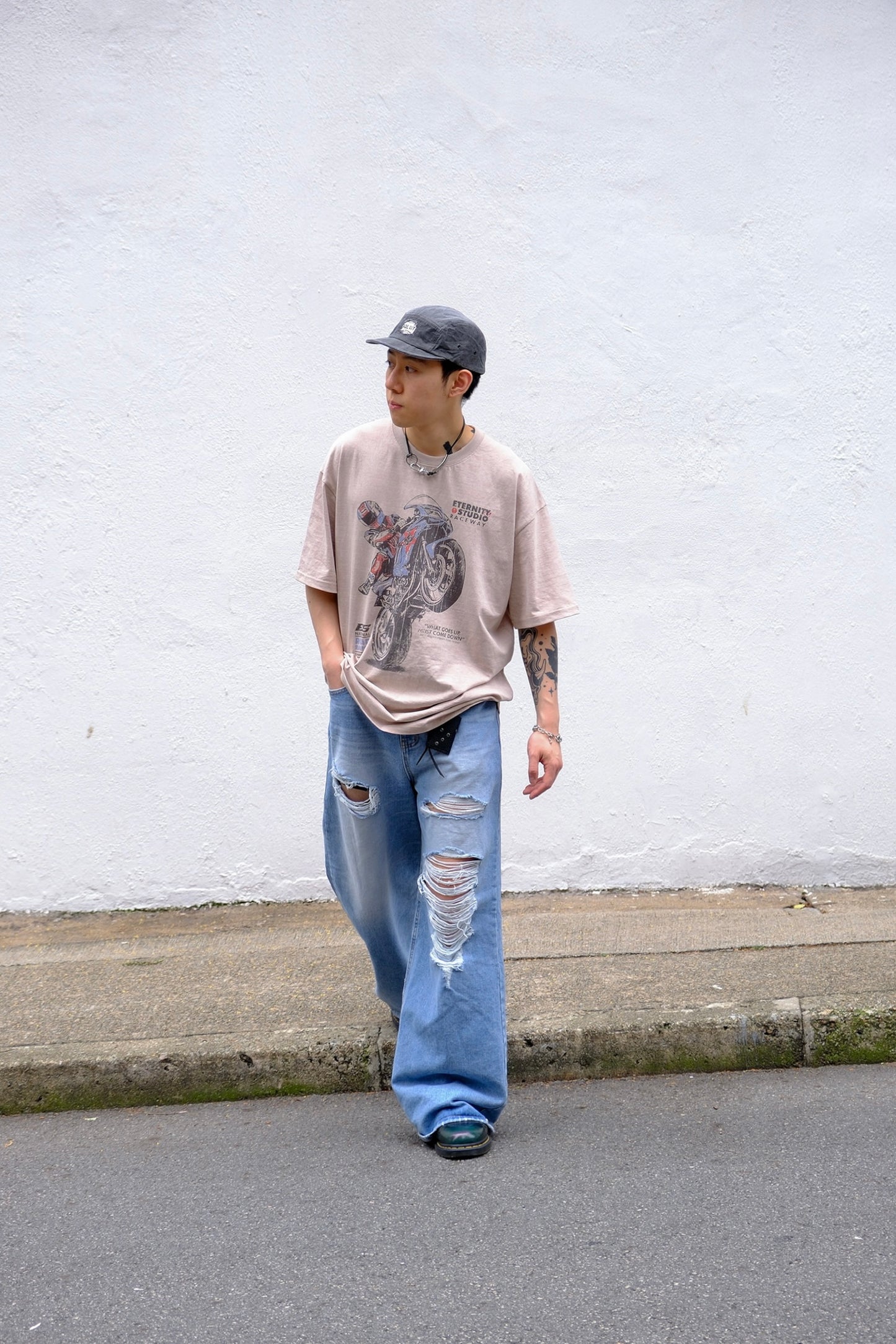 Slash Flare Jeans