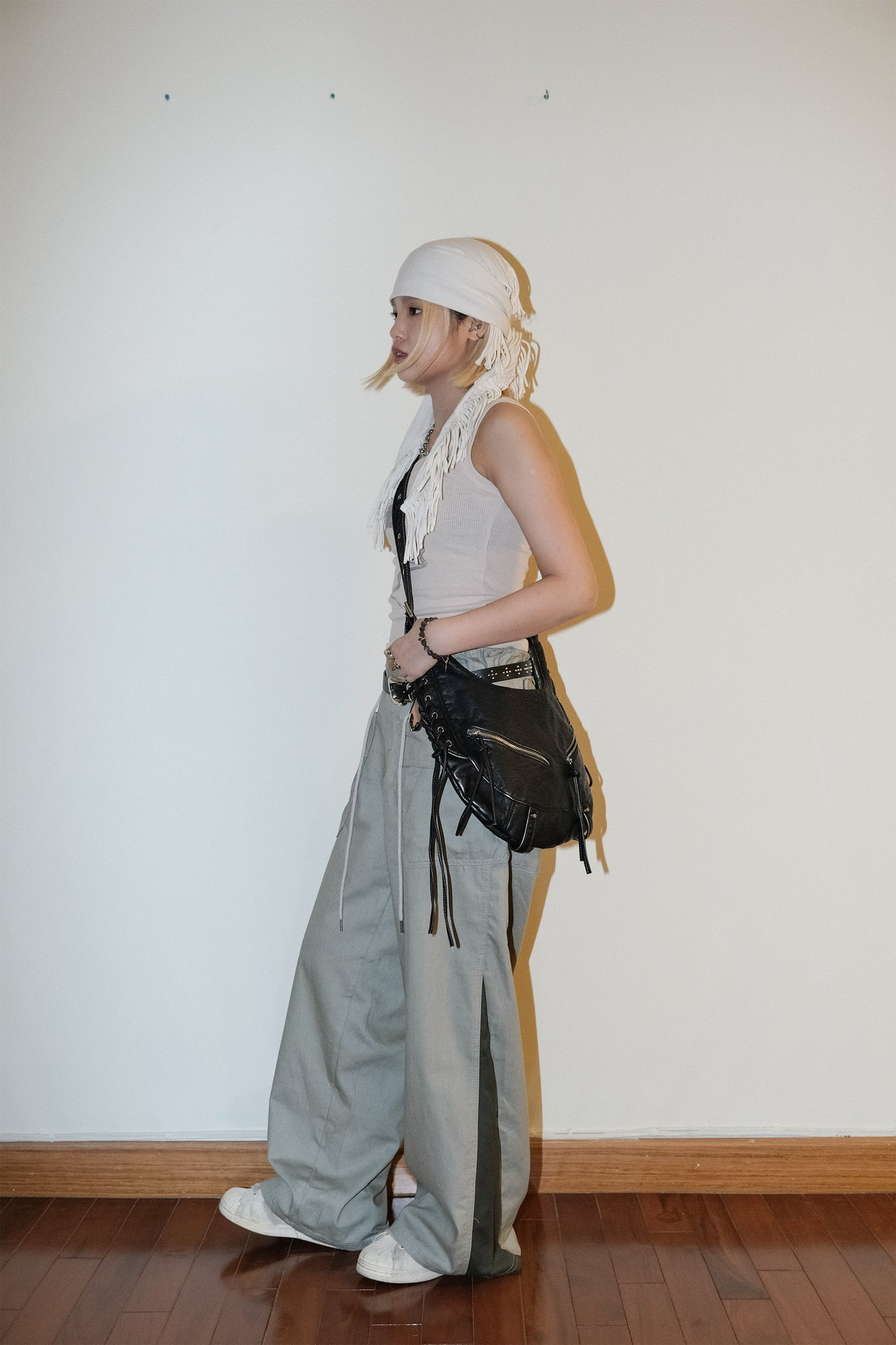 Mary Tied Leather Bag