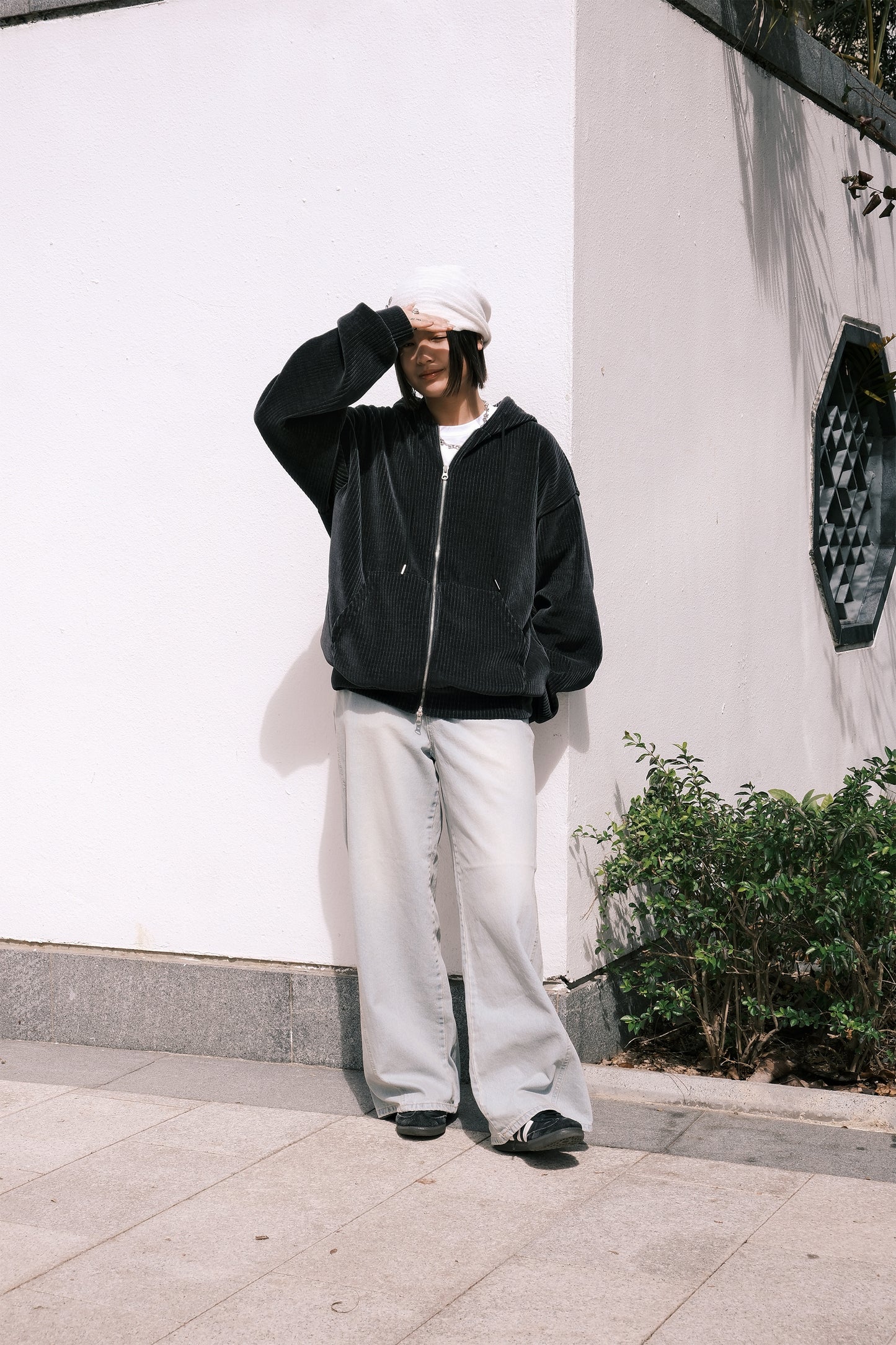 【Premium】Airy Denim (ash blue)