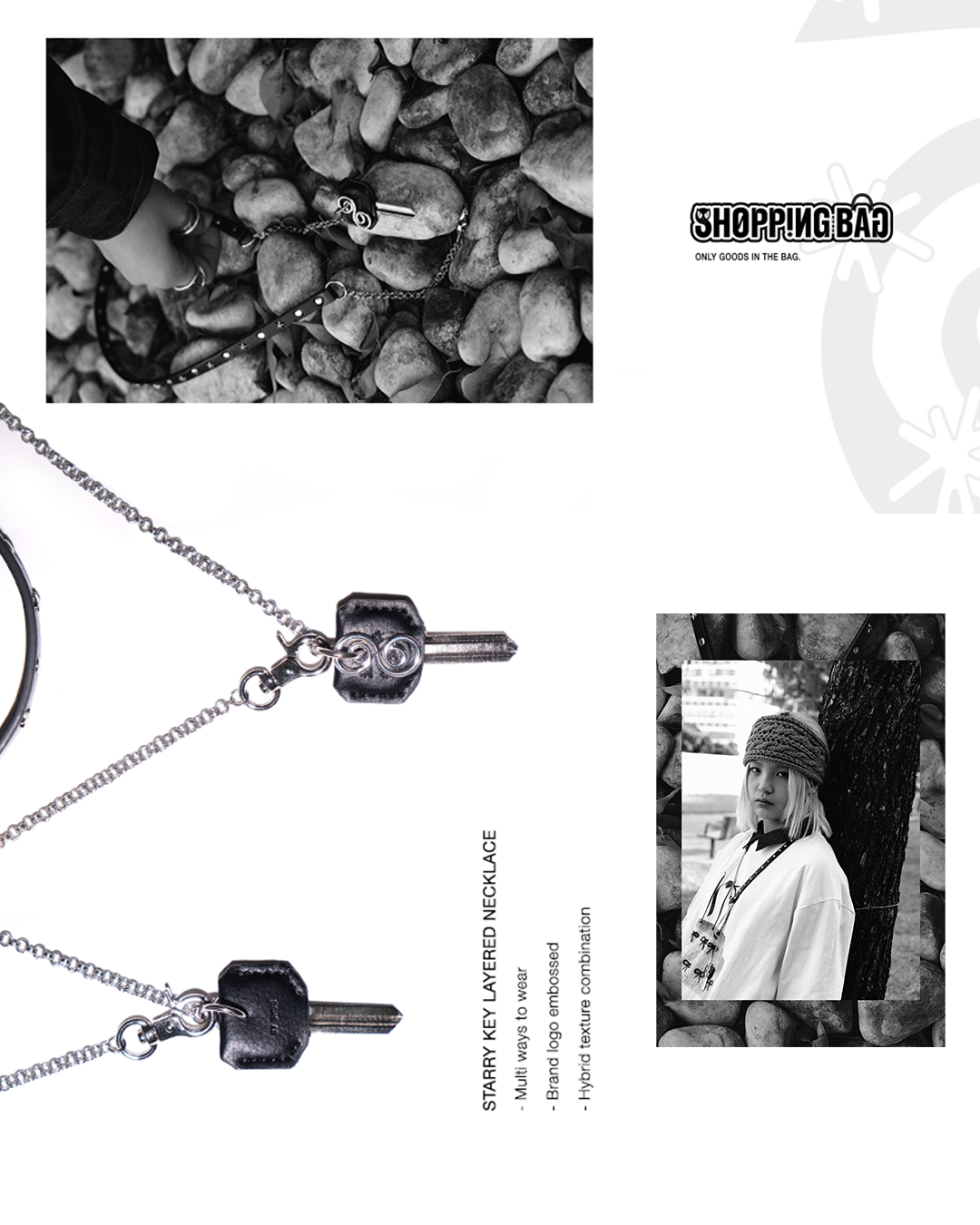 Starry Key Layered Necklace