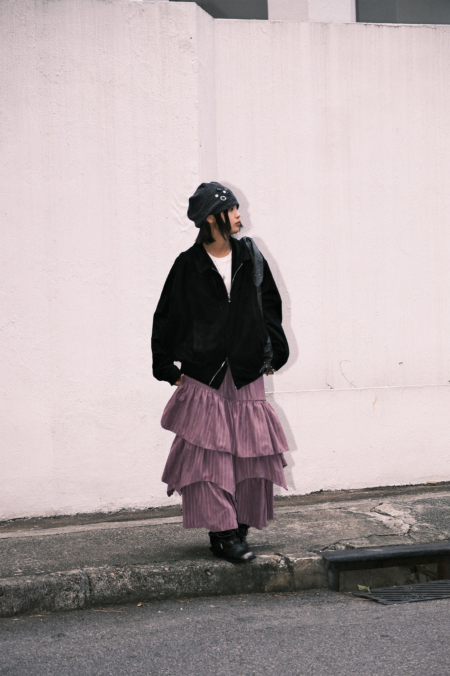 Casey Layered Skirt (Sand)