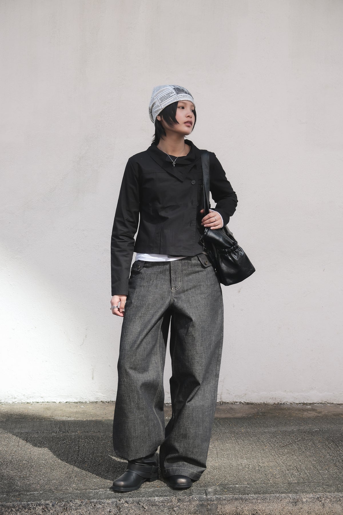 Vintage Pocket Leather Bag