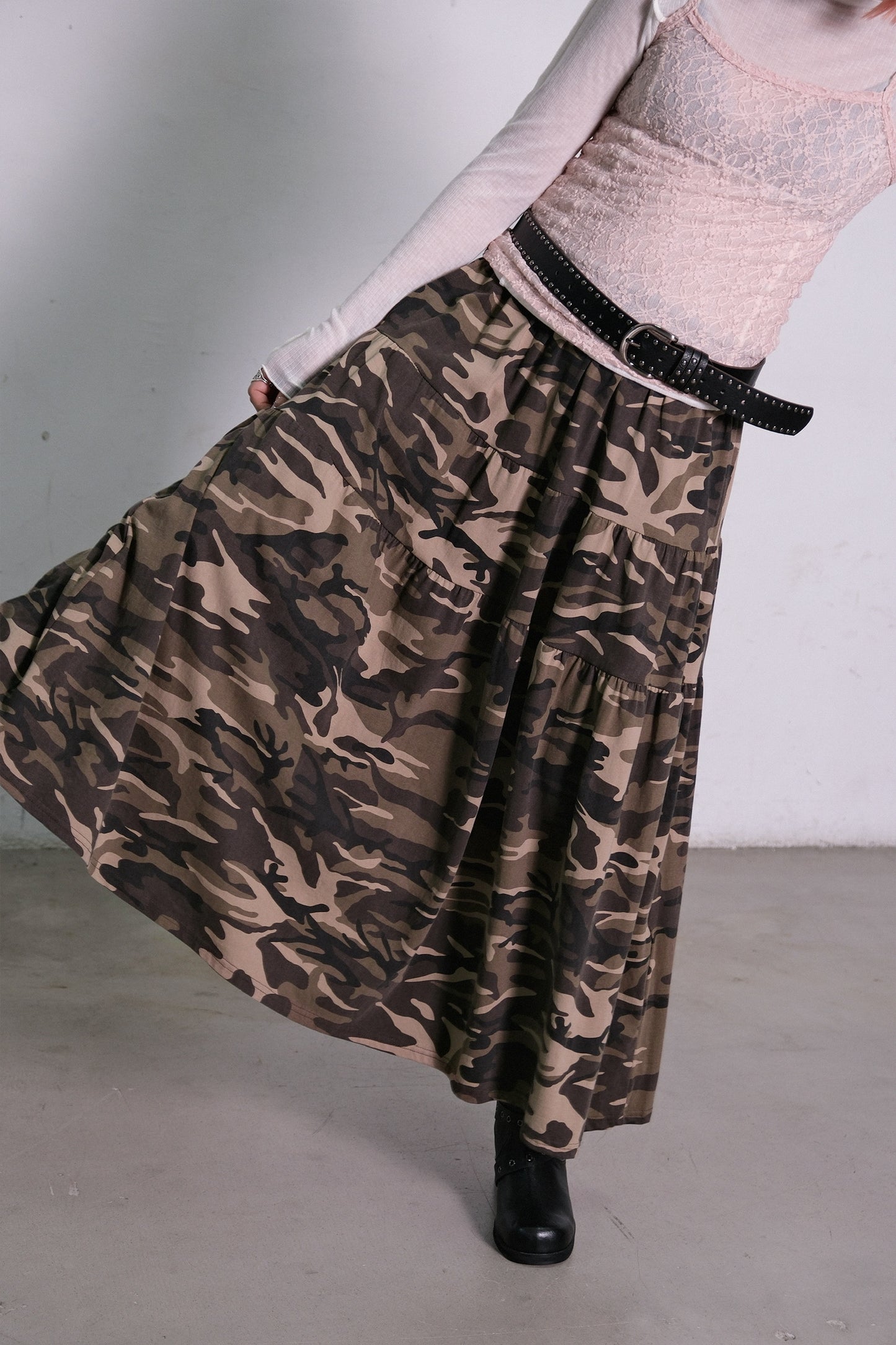 Soft Touch Camo Skirt