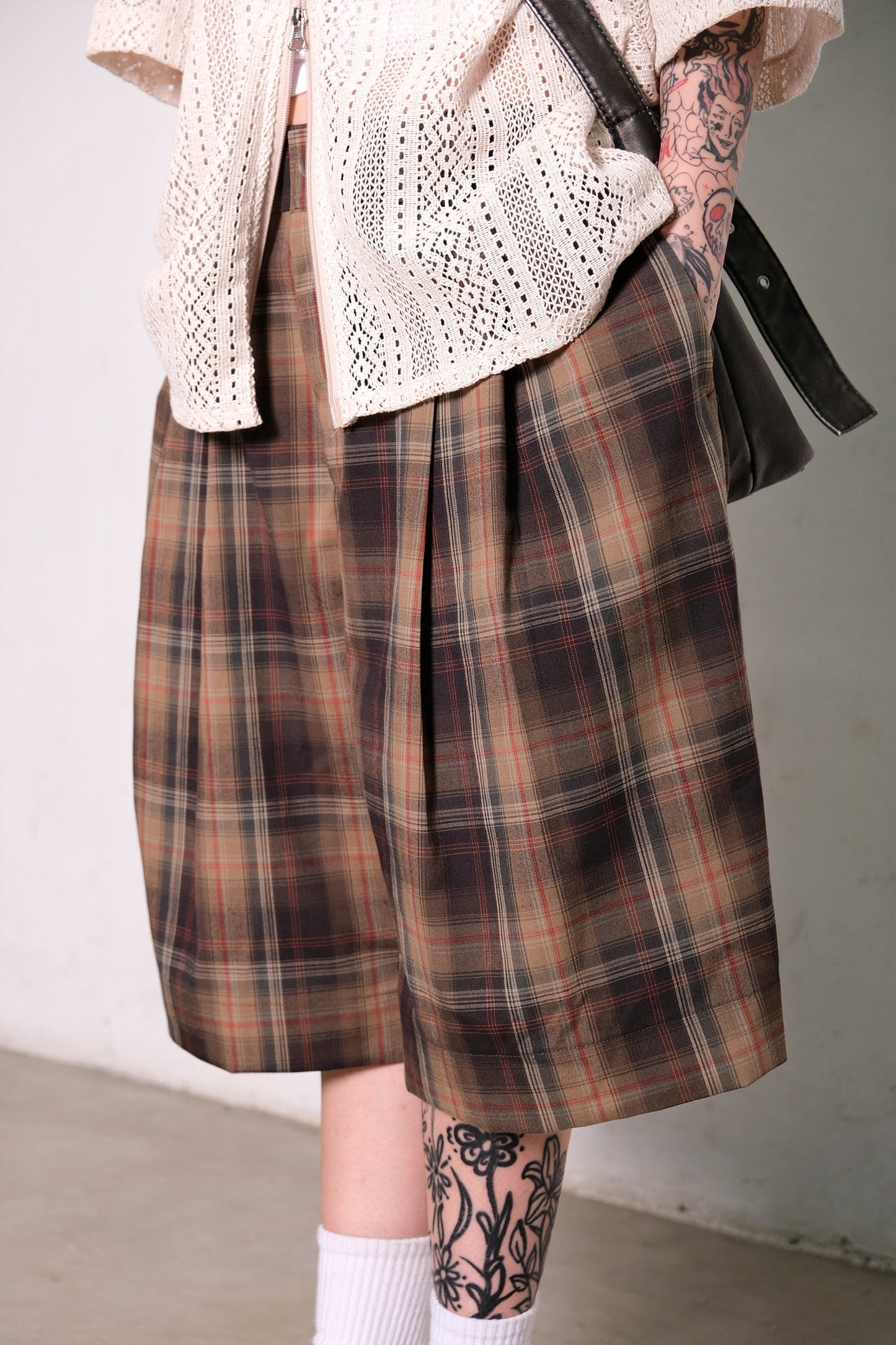 Bora Checker Shorts