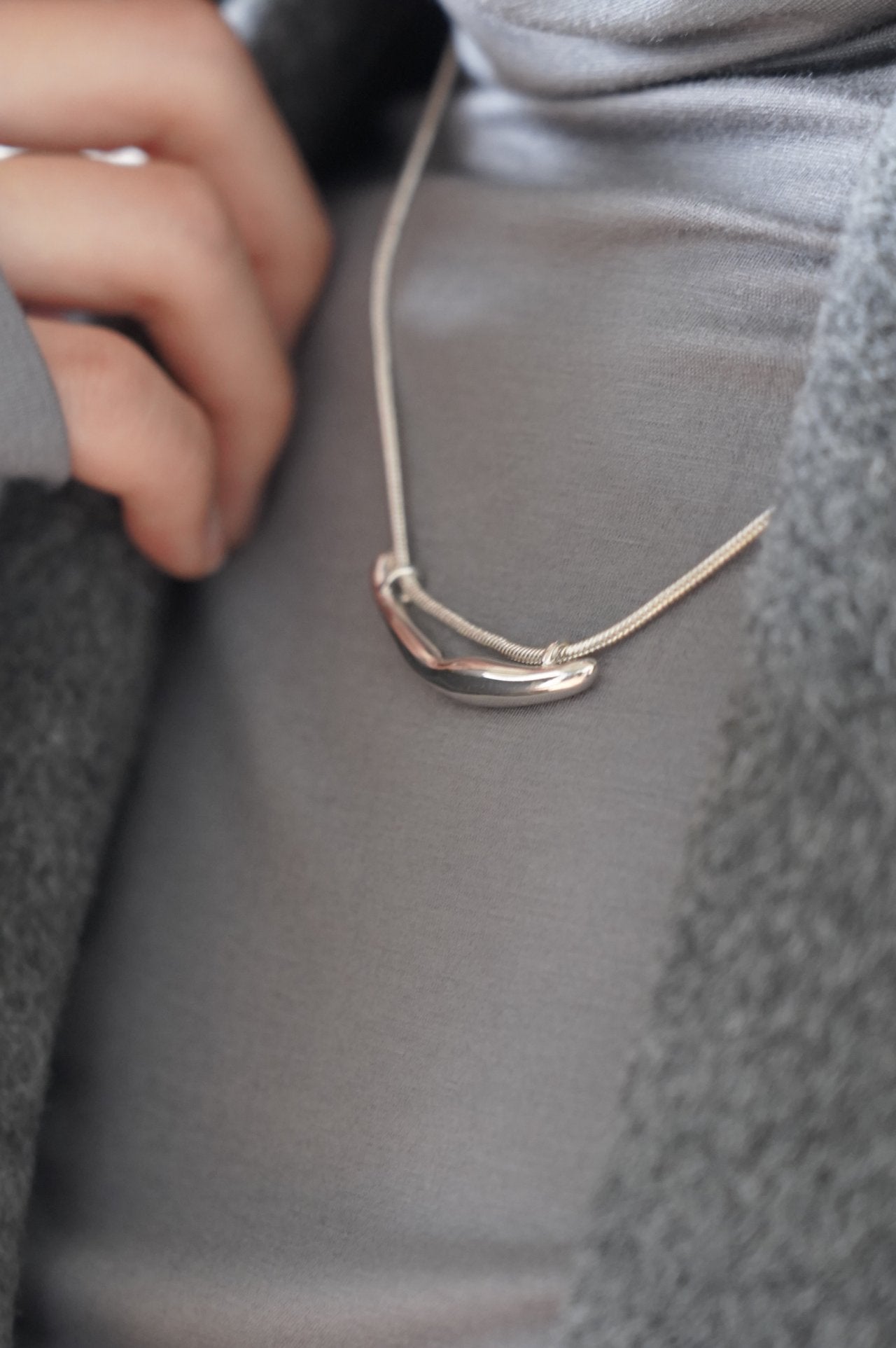 Boomerang Necklace