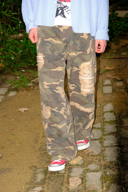 Damage Layer Jeans