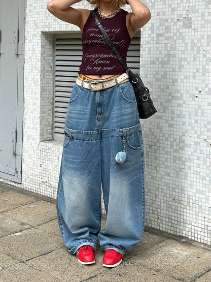 Double Waist Jeans