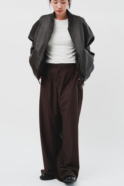 Snap Maxi Wide Trousers