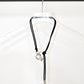 Heart Lock Tie Necklace