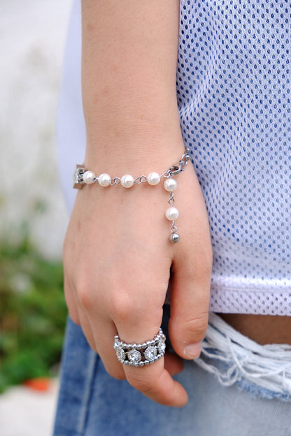 [Unisex] Hybrid Pearl Bracelet