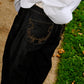 Western Raw Jeans