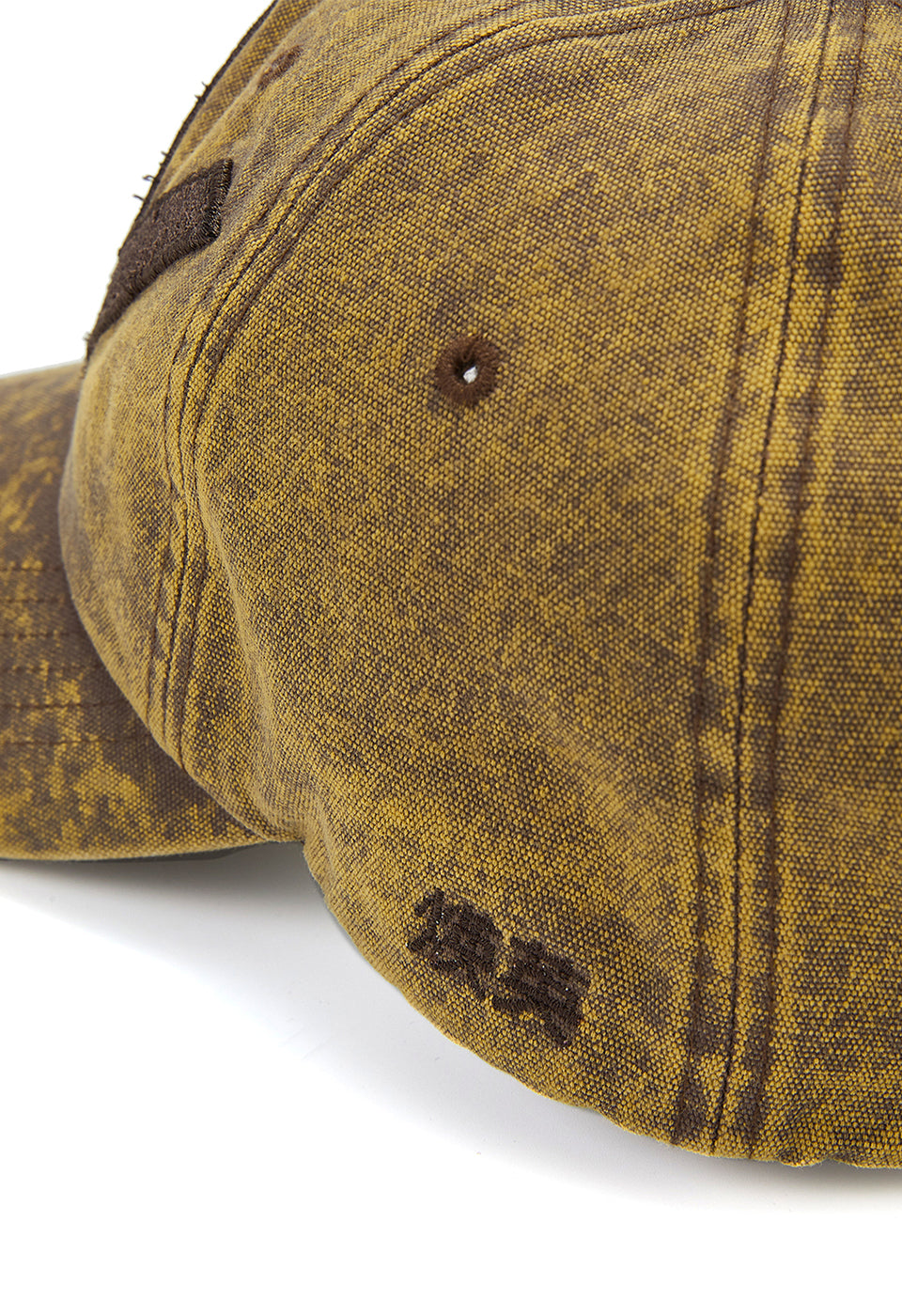 YY COTTON BALL CAP, YELLOWISH BROWN