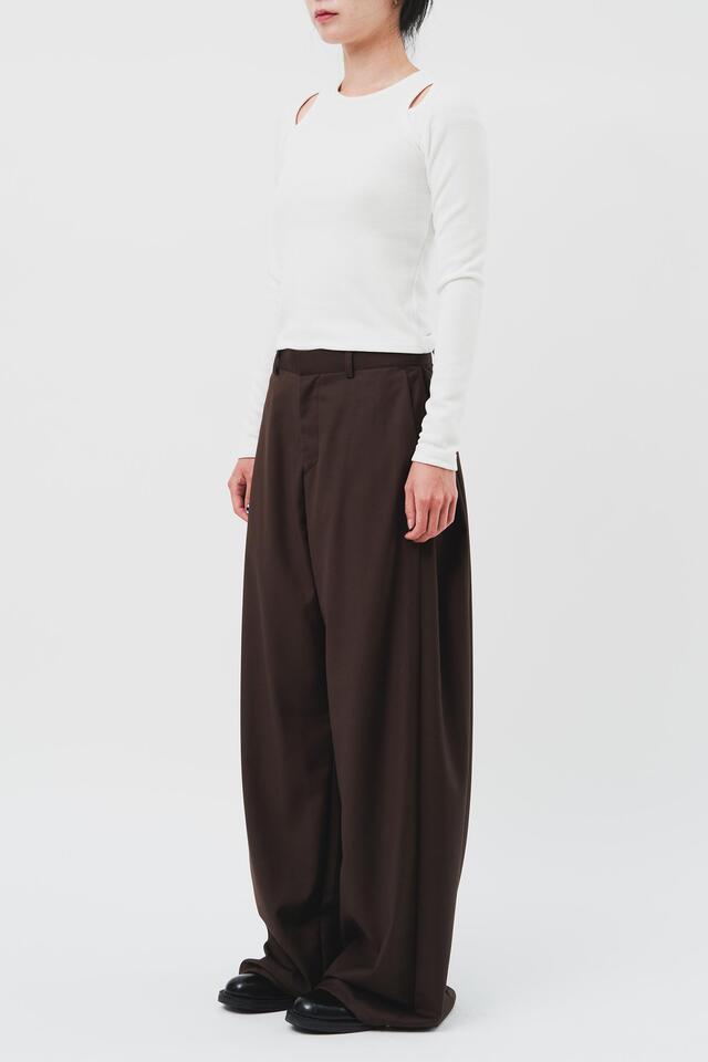 Snap Maxi Wide Trousers