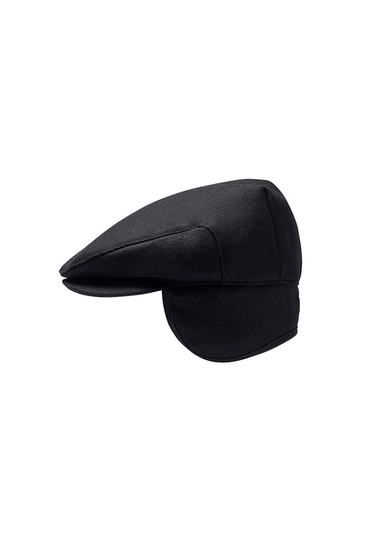 BICYCLE FOLDABLE EAR FLAPS, BLACK