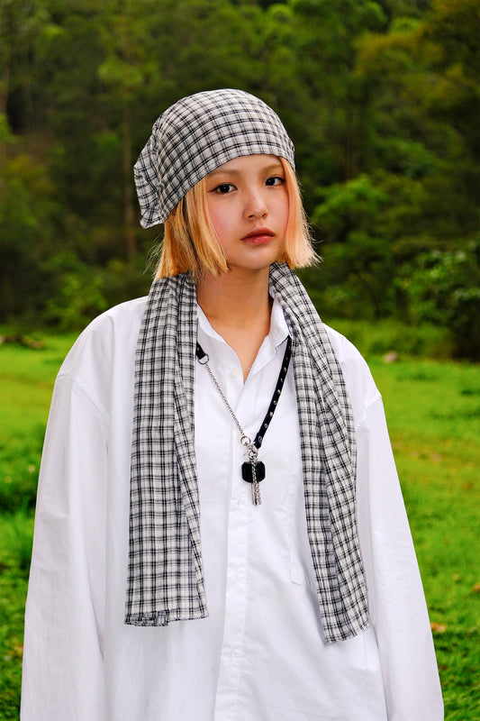 Checker Multi Wear Scarf