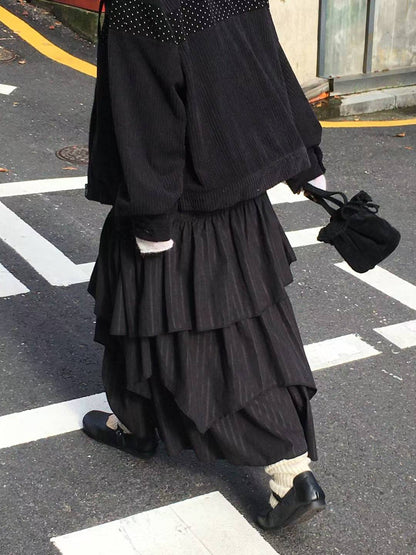 Casey Layered Skirt (Purple)