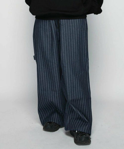 Star Striped Balloon Pants