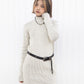 Coquette Knit Long Dress