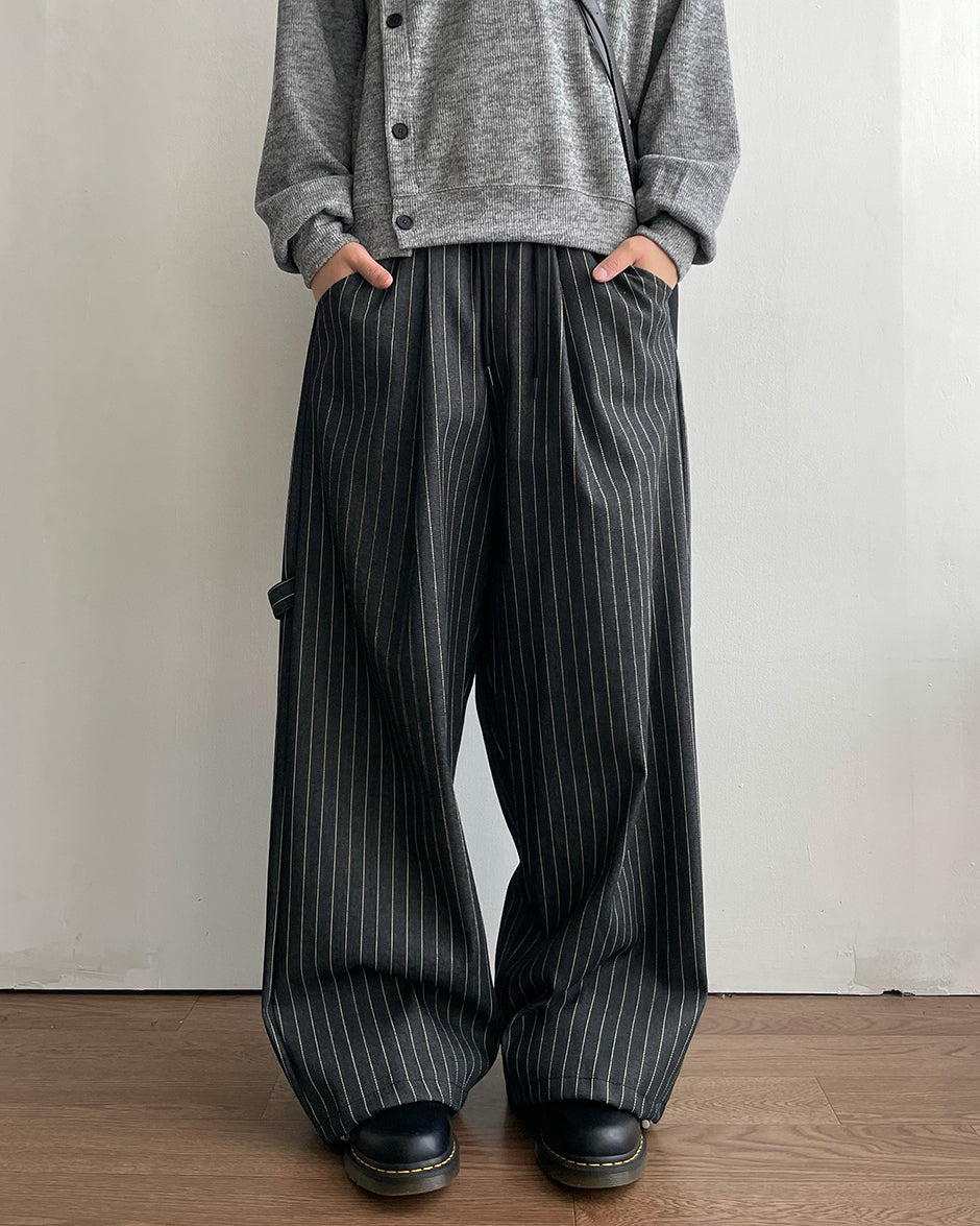 Star Striped Balloon Pants
