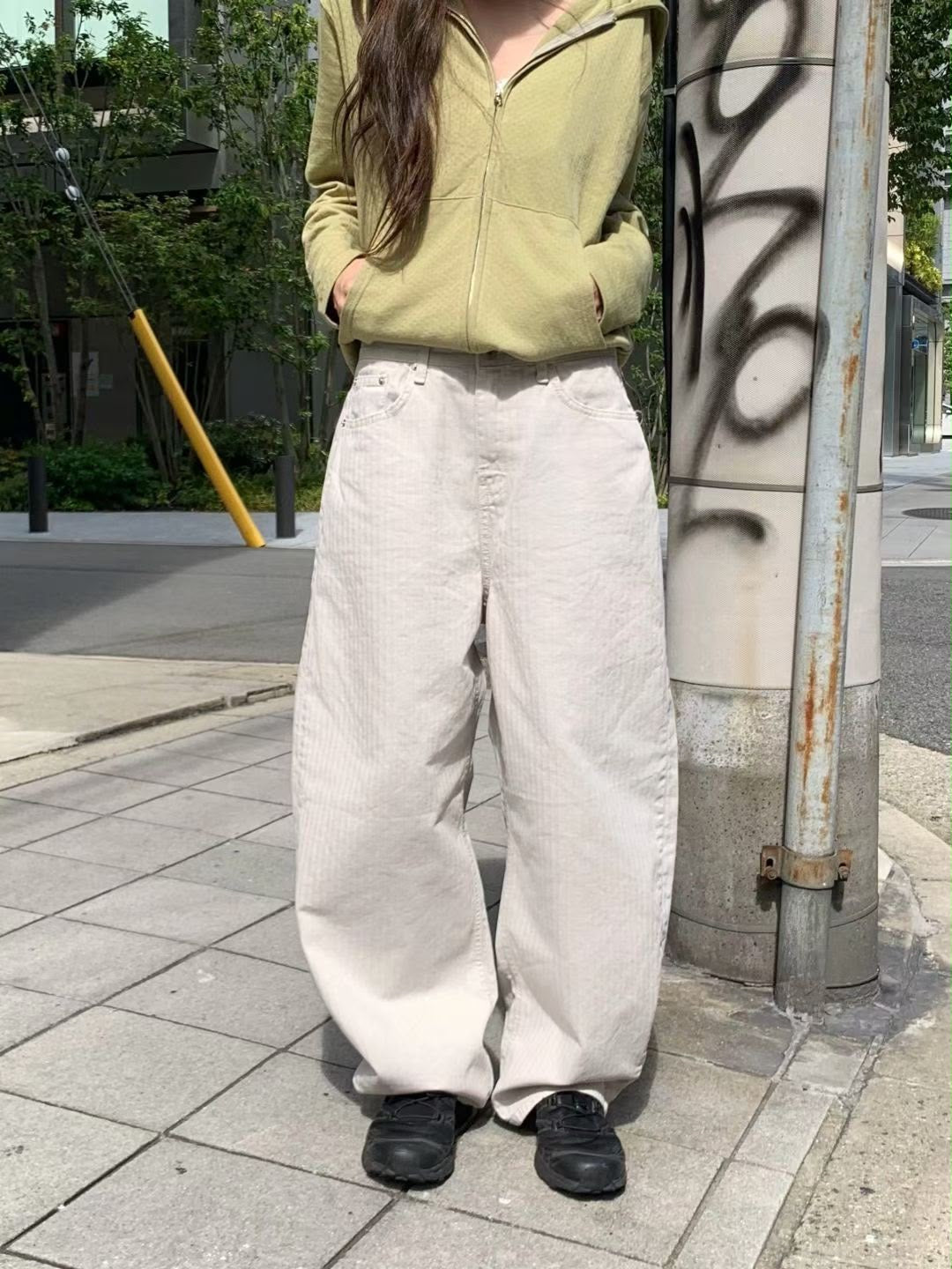Linen Barrel Jeans (3colors)
