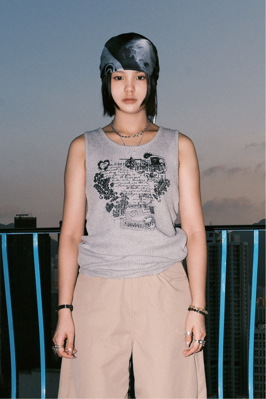 Calligraphy Tank Top