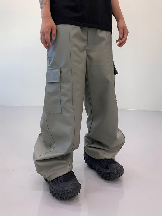 Pocket Leather Pants