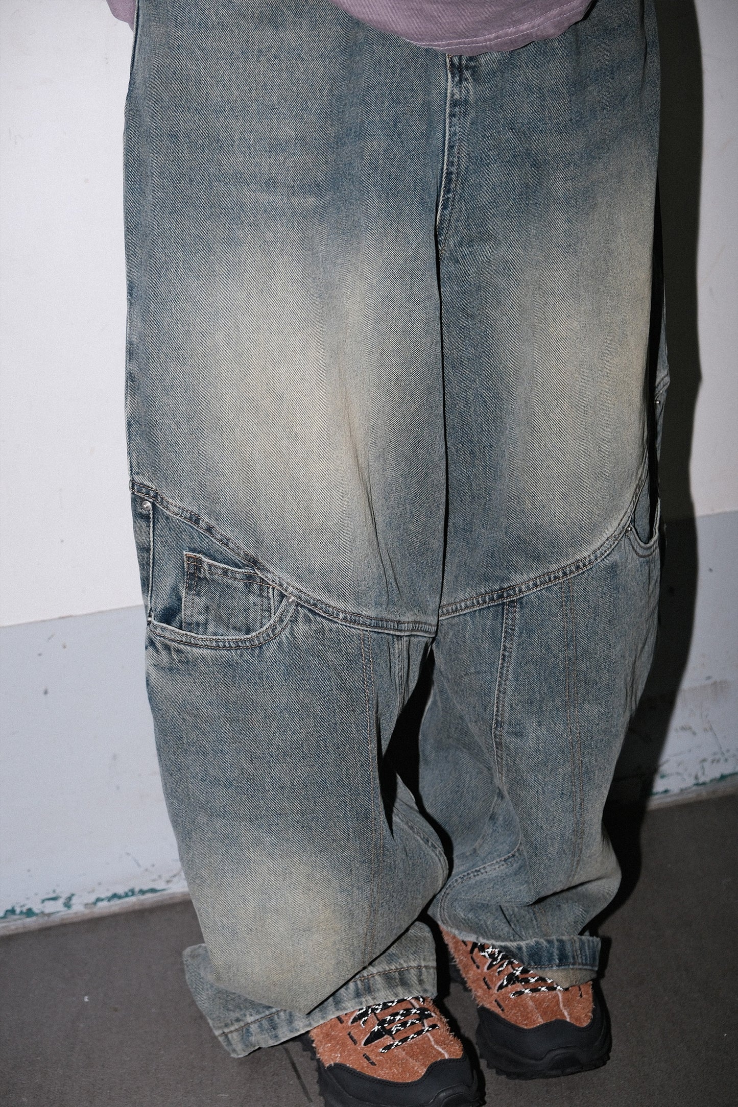 Clump Layer Jeans