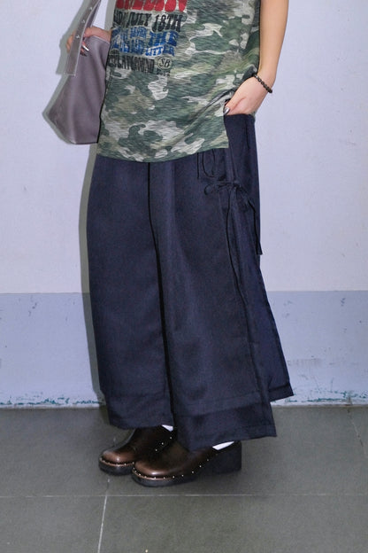 Hakama Skirt Long Pants (Ankle Length)