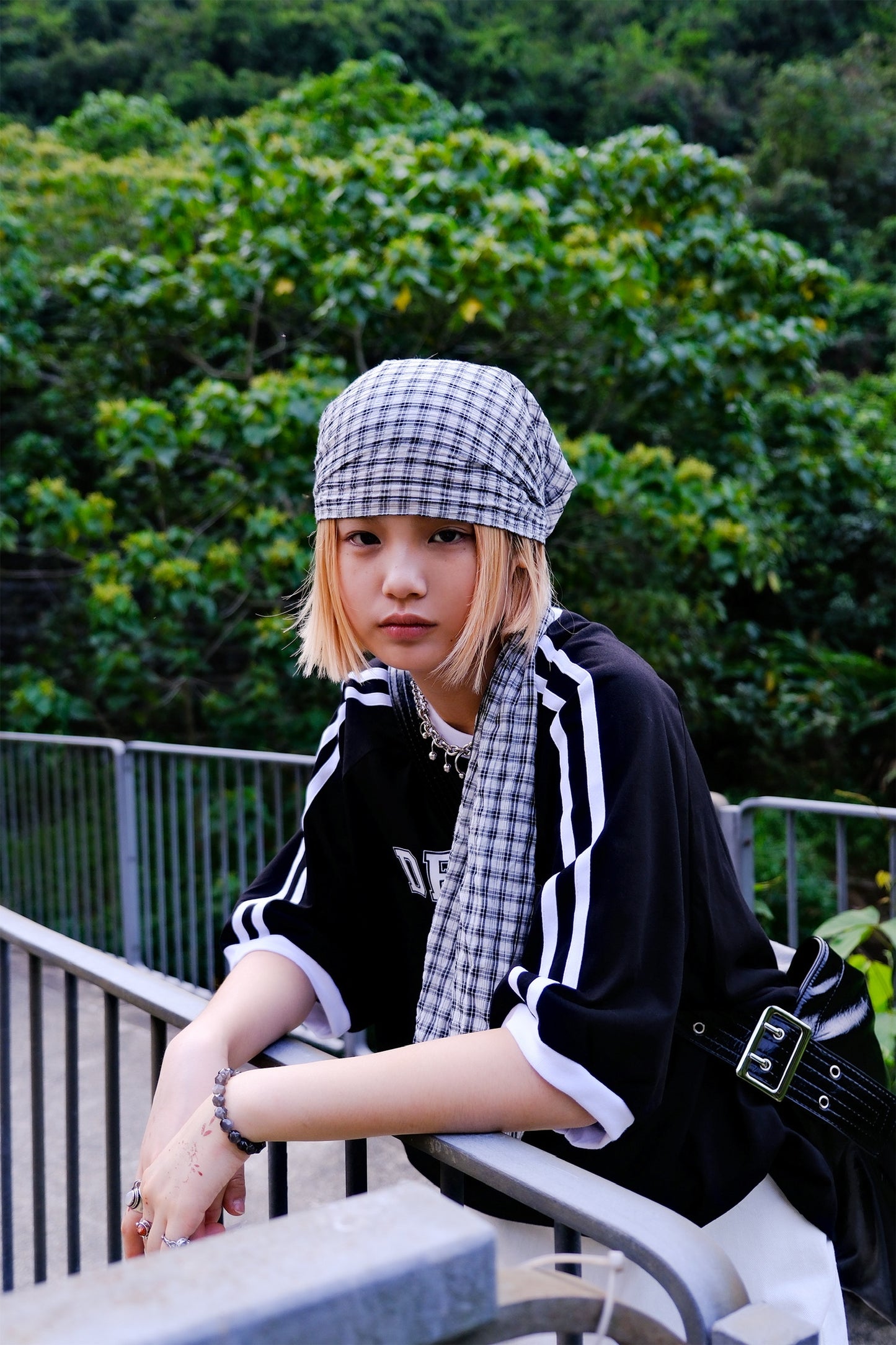 Checker Multi Wear Scarf