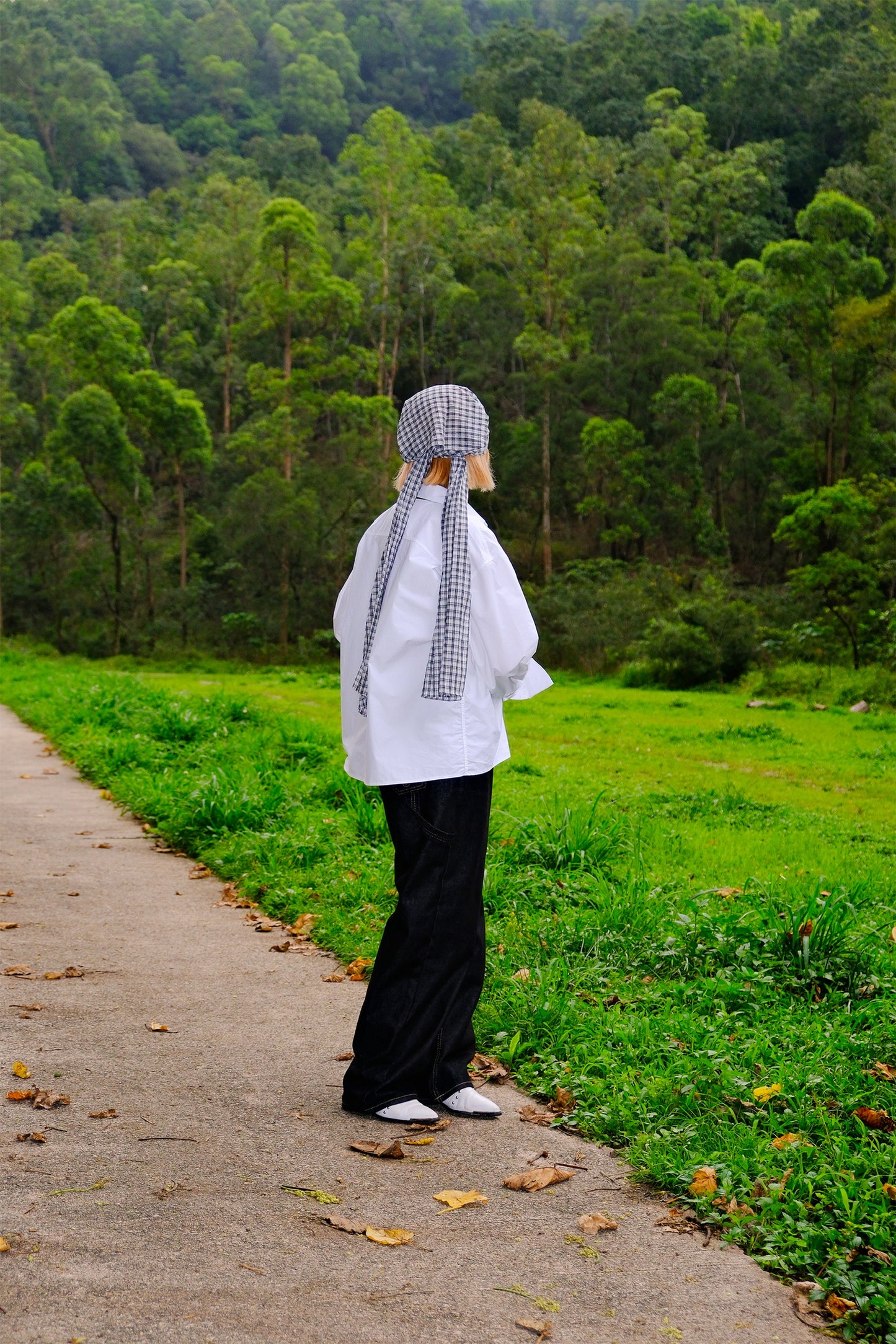 Checker Multi Wear Scarf