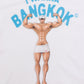 White Sauna Boy Ringer Tee