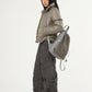 Side Zipper Flare Cargo