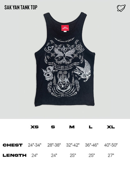 Black Sak Yen Tank Top