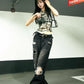 Wide Leg Distressed Jeans
