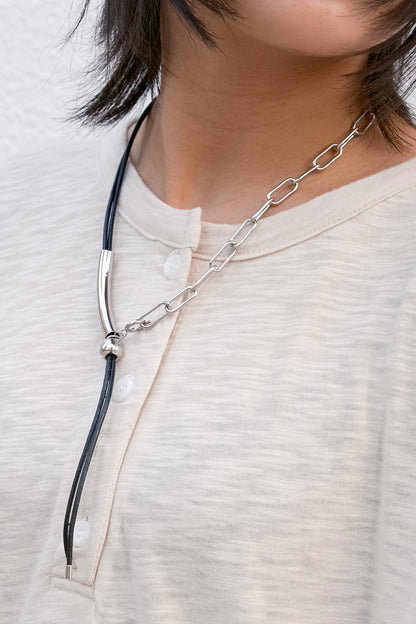 [Unisex] 2way Tie Necklace