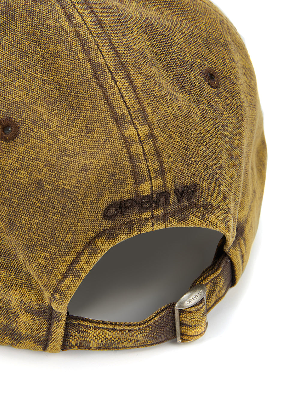 YY COTTON BALL CAP, YELLOWISH BROWN