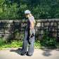 【BEST】Slim Shirring Top (charcoal)