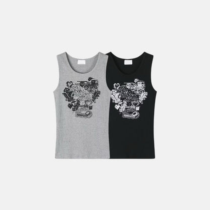 Calligraphy Tank Top