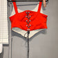 Band Print Remake Corset 07