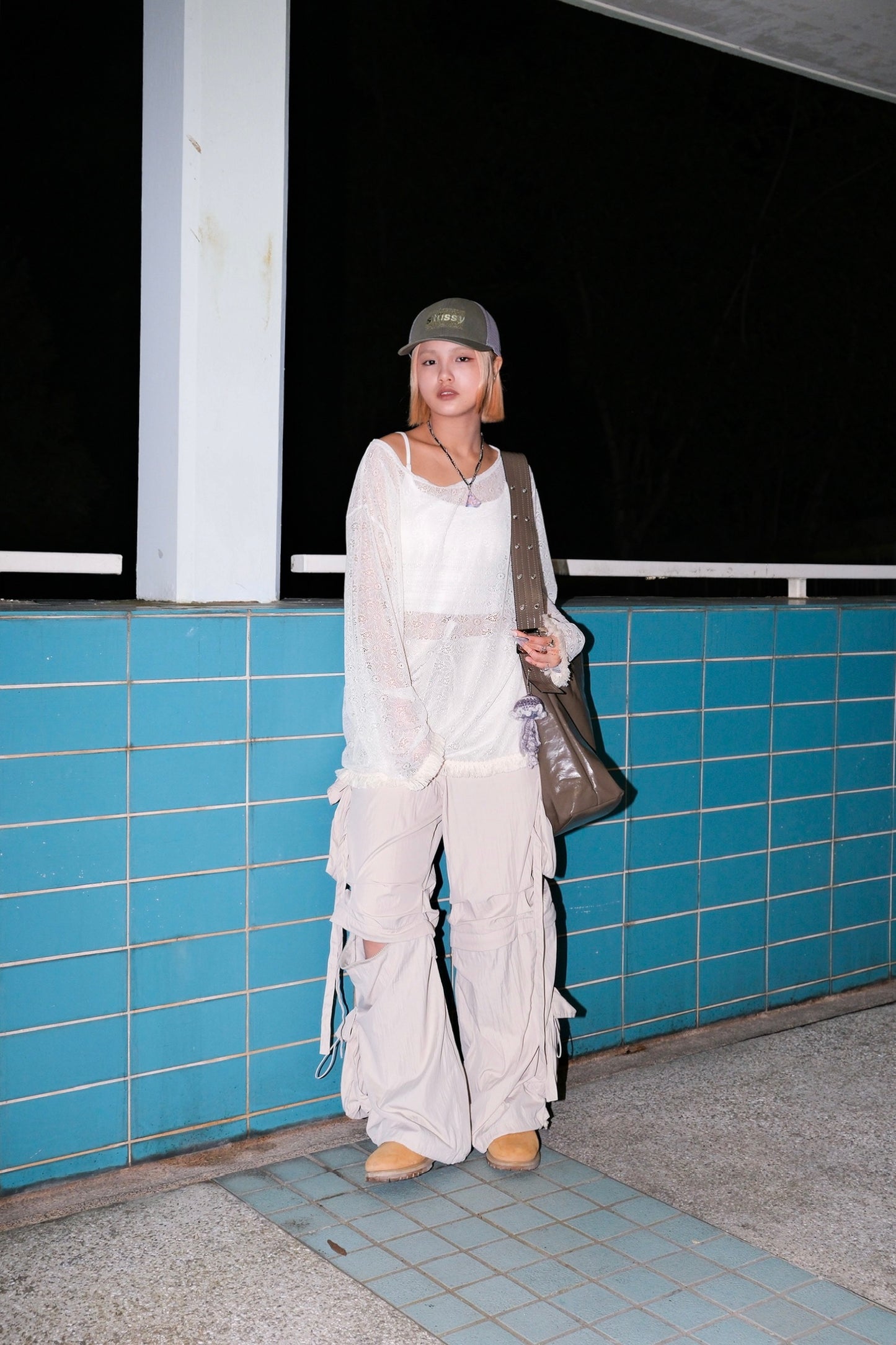2way Strap Pocket Pants