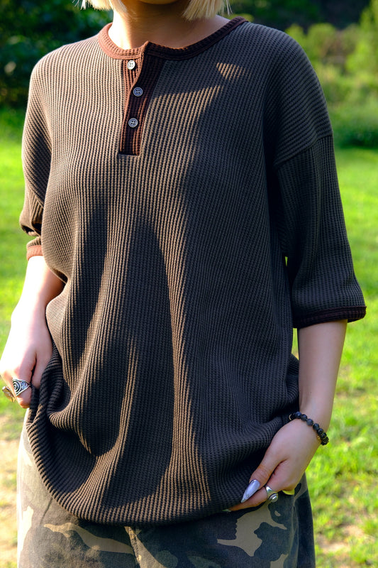 Henry Waffle Tee