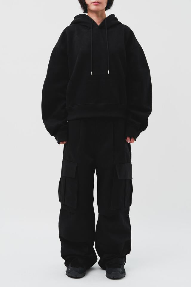 Rounding Cropped Hoodie
