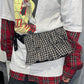 Checker Frill Belt Bag (3 ways!)