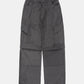 Side Zipper Flare Cargo
