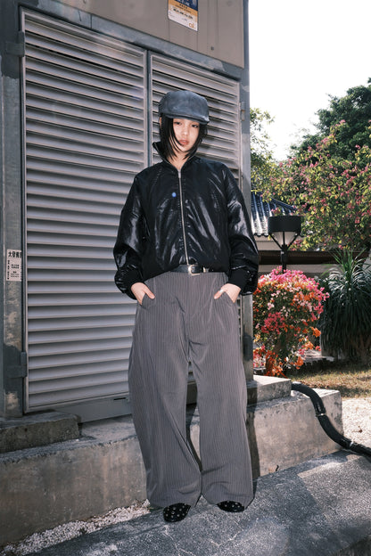 Barrel Striped Slack (2colors)