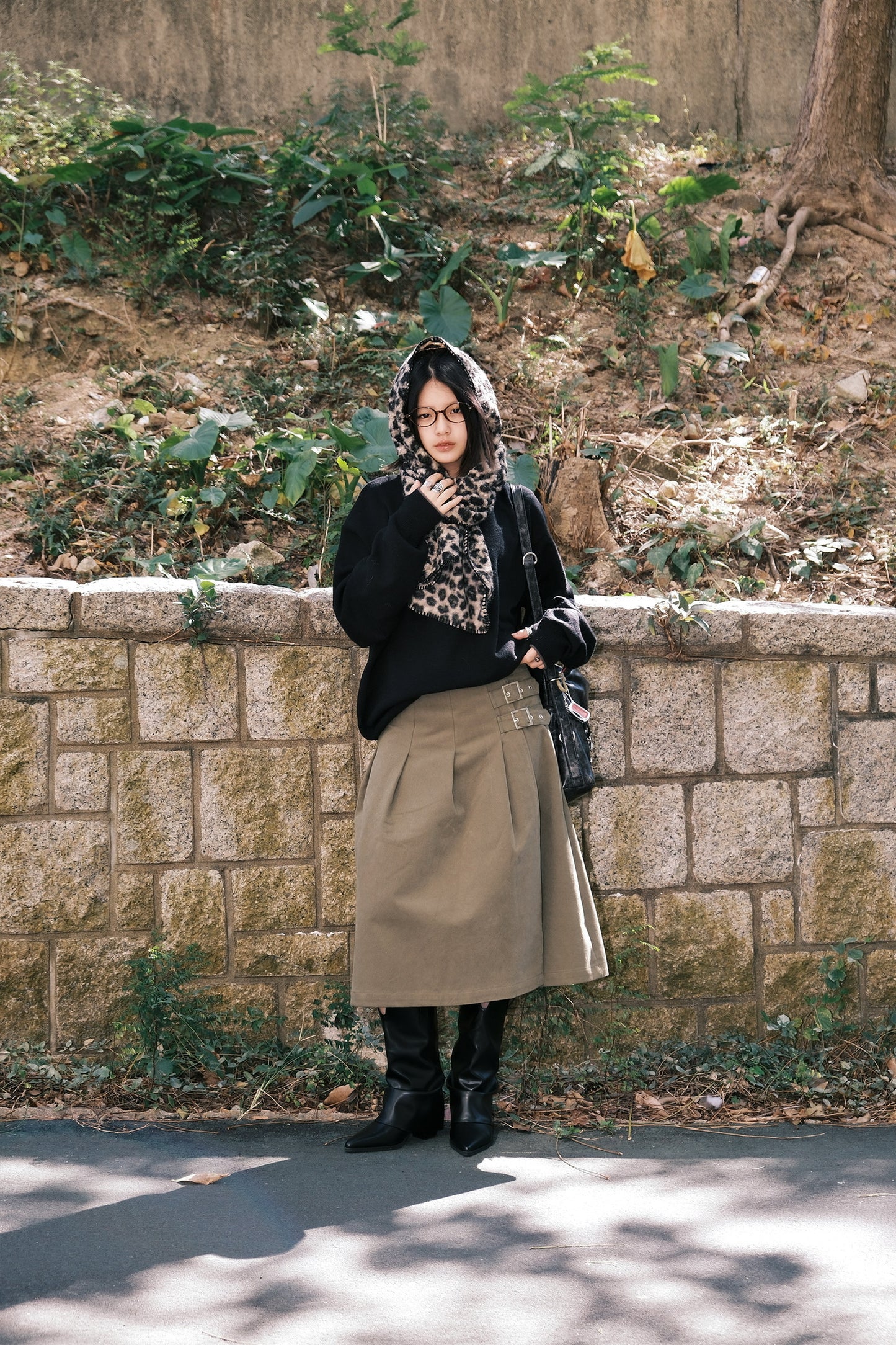 Point Toe Fold Boots